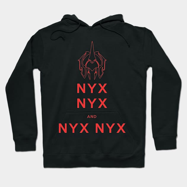 NYX NYX AND NYX NYX Hoodie by aresaresx110